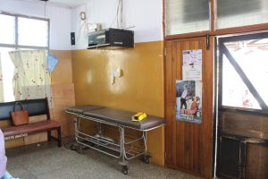 C-section transfer bed